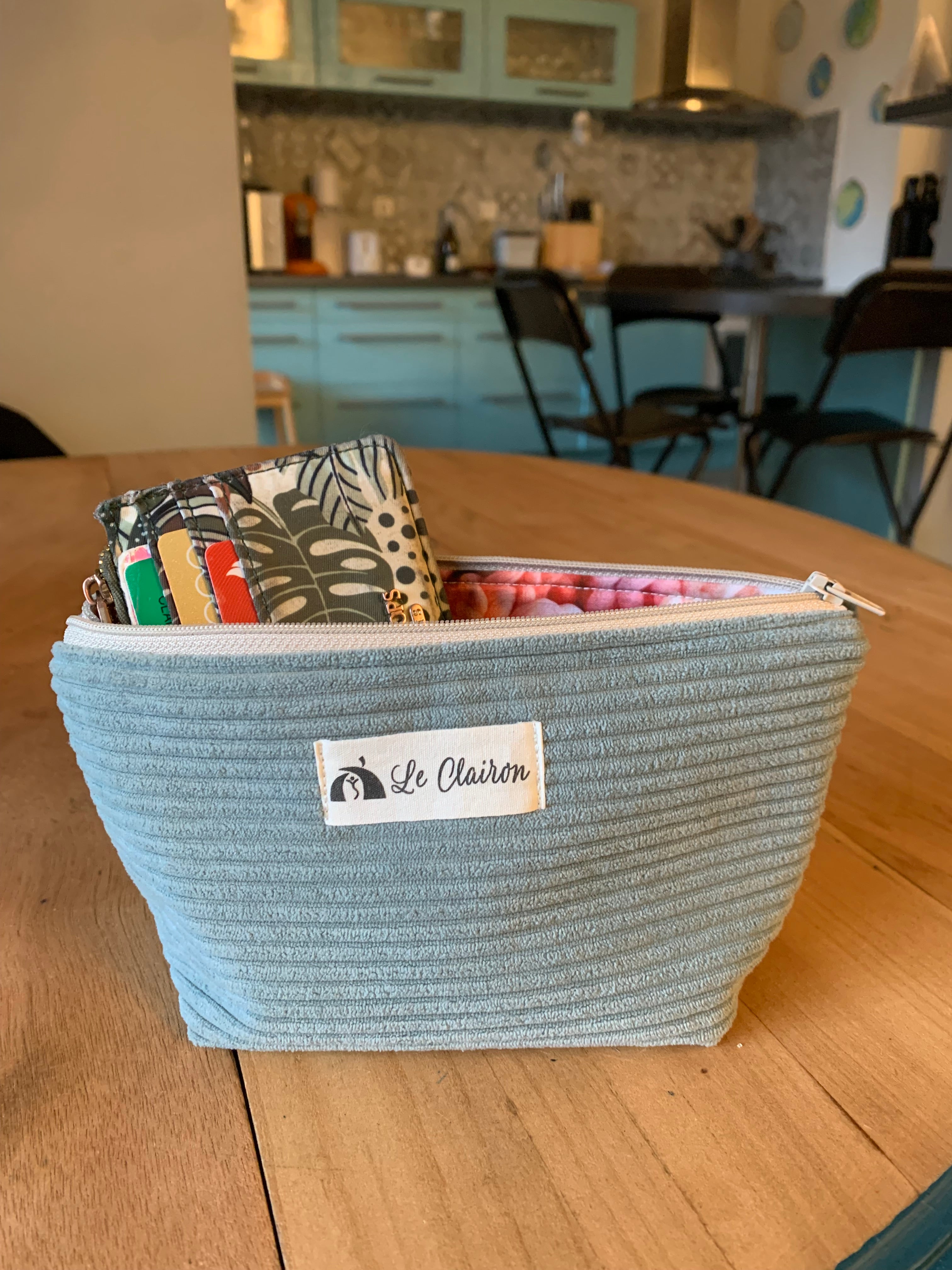 Pochette Bouffante en Velours Personnalisée