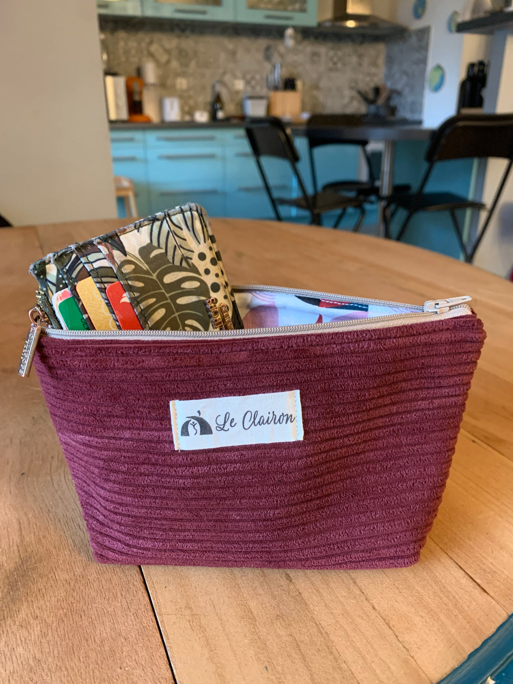 Pochette Bouffante en Velours Personnalisée