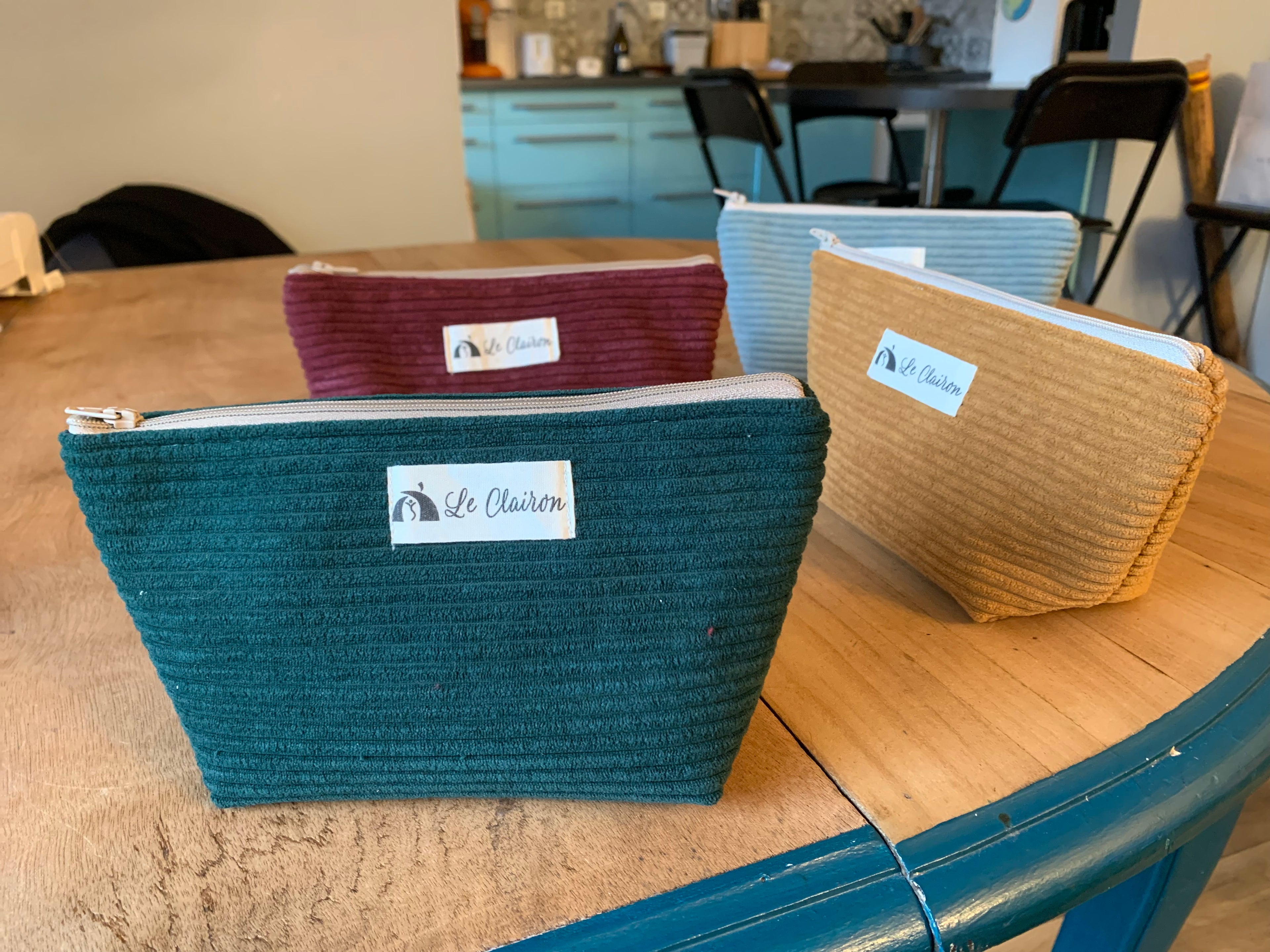 Pochette Bouffante en Velours Personnalisée