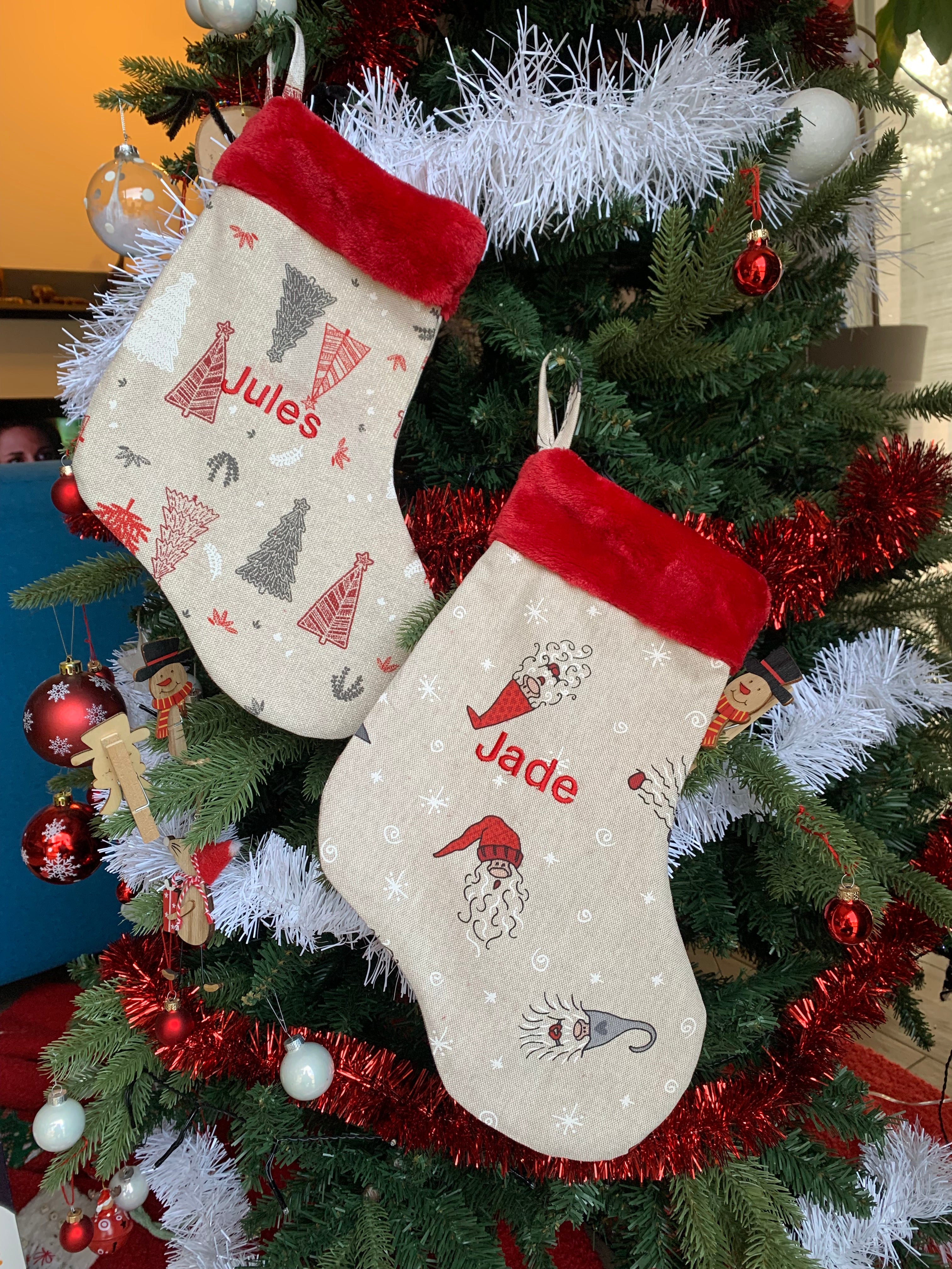 Bottes de Noël Personnalisées