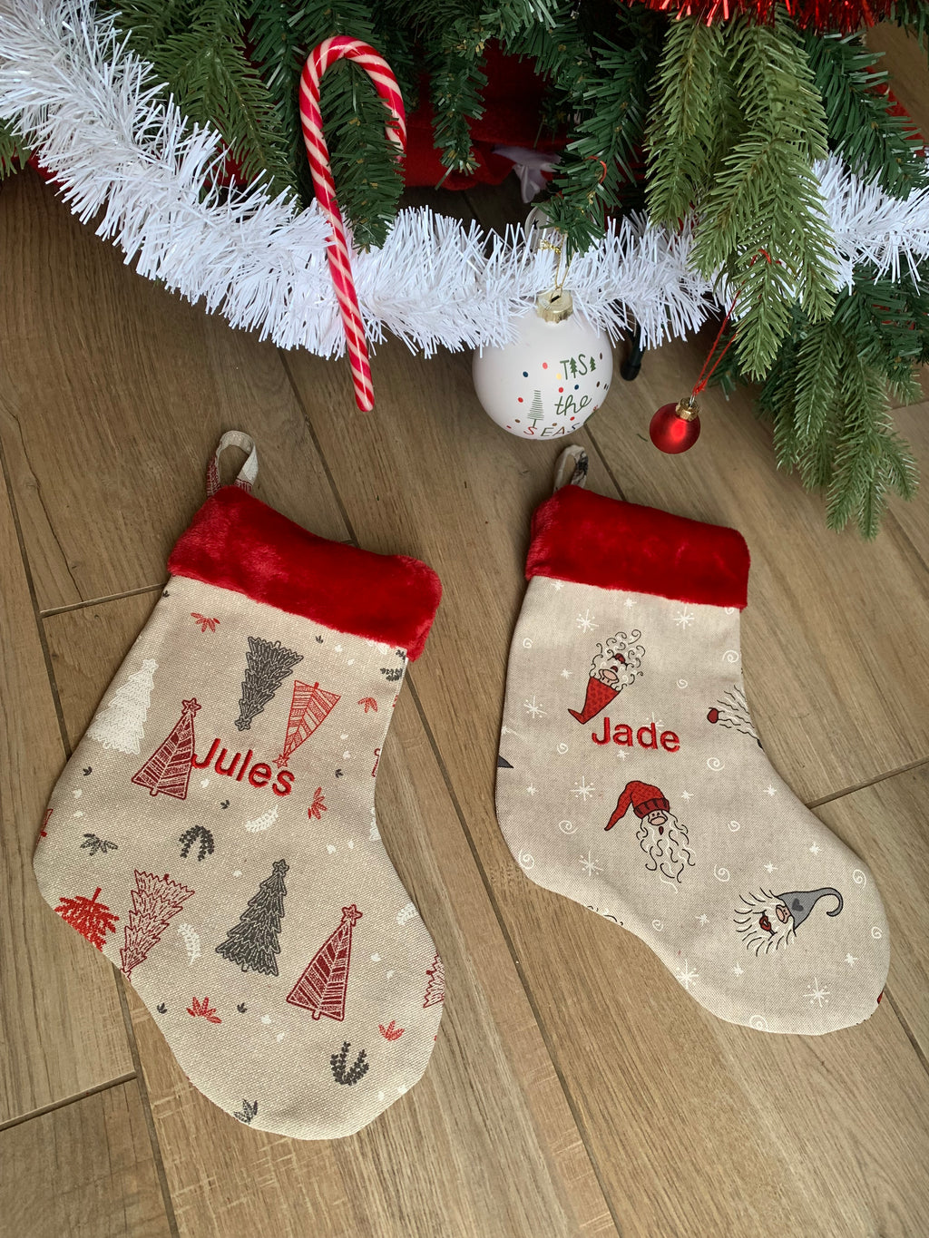 Bottes de Noël Personnalisées